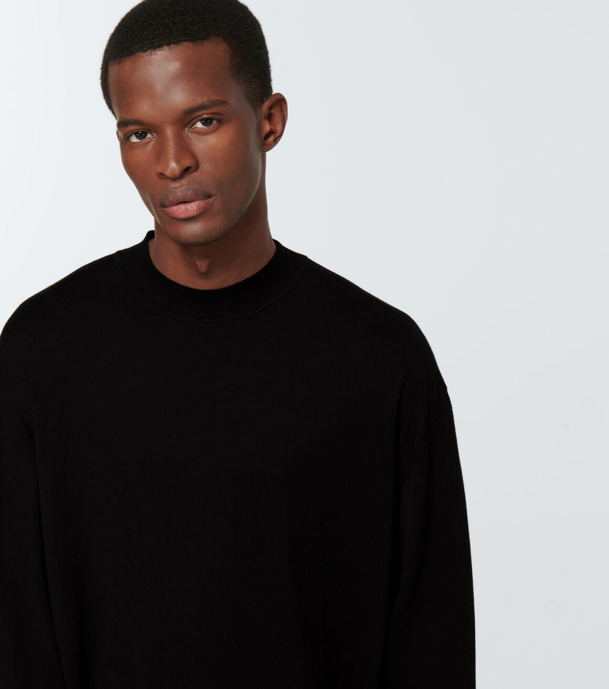 The Row Elloroy cotton and cashmere sweatshirt The Row