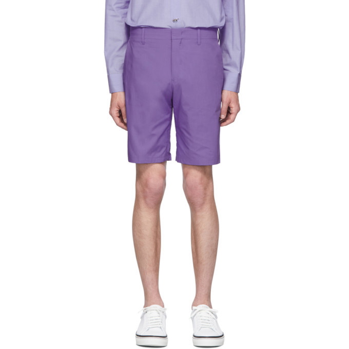 Photo: Paul Smith Purple Cotton Shorts
