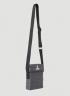 Vivienne Westwood - Re-Jacquard Orborama Crossbody Bag in Grey