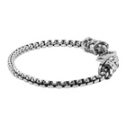 Emanuele Bicocchi SSENSE Exclusive Silver Tubular Chain Bracelet