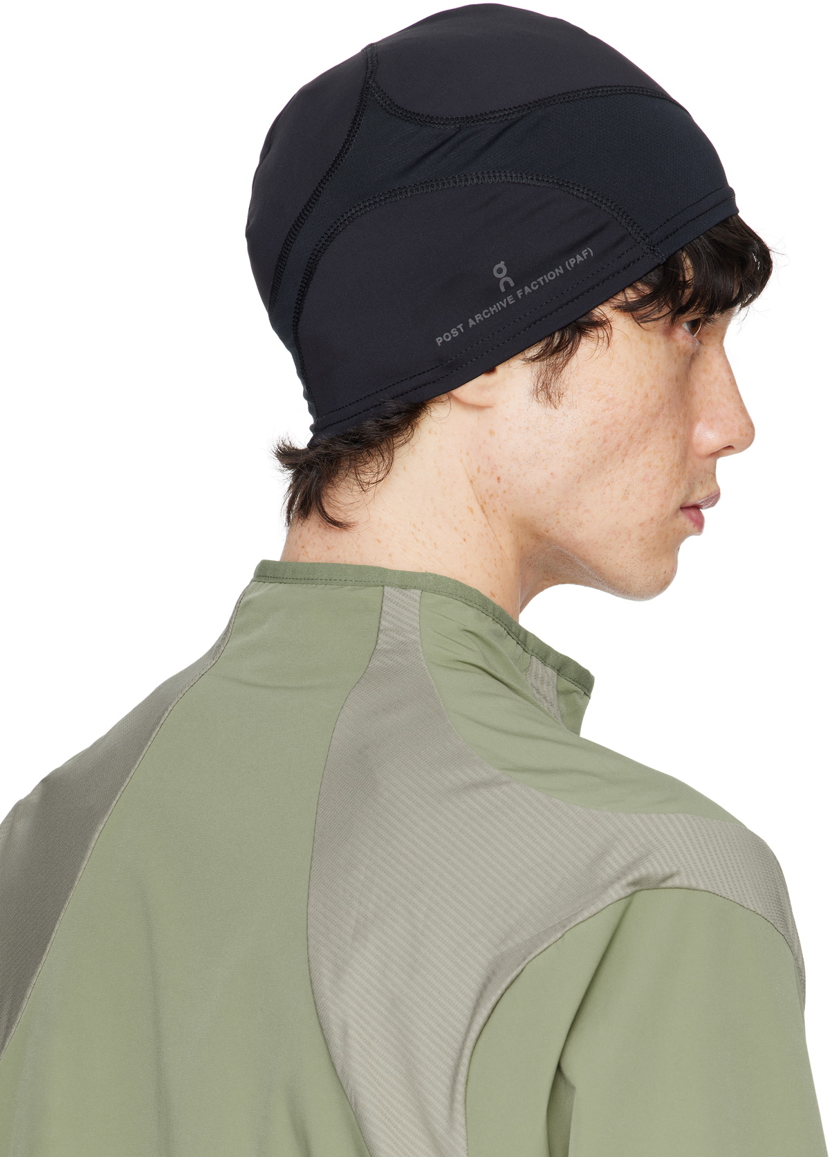 帽子 POST ARCHIVE FACTION 8.0 BEANIE CENTER Post Archive Faction 8.0 Beanie Center Black