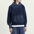 Les Tien Men's Heavyweight Hoodie in Dark Denim