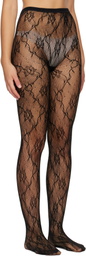Swedish Stockings Black Nova Lace Tights