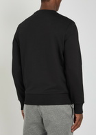 Moncler Logo-print Cotton Sweatshirt Black