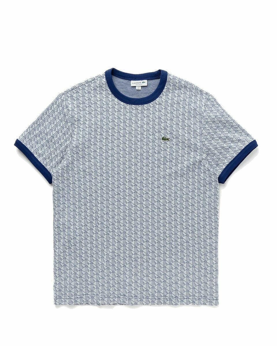 Photo: Lacoste T Shirts & Rollis Blue - Mens - Shortsleeves