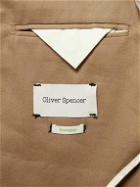 Oliver Spencer - Fairway TENCEL™ Lyocell and Cotton-Blend Twill Blazer - Brown