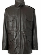 Nili Lotan - Liri Leather Jacket - Brown