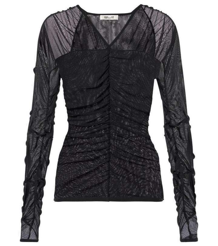 Photo: Diane von Furstenberg Eli mesh top