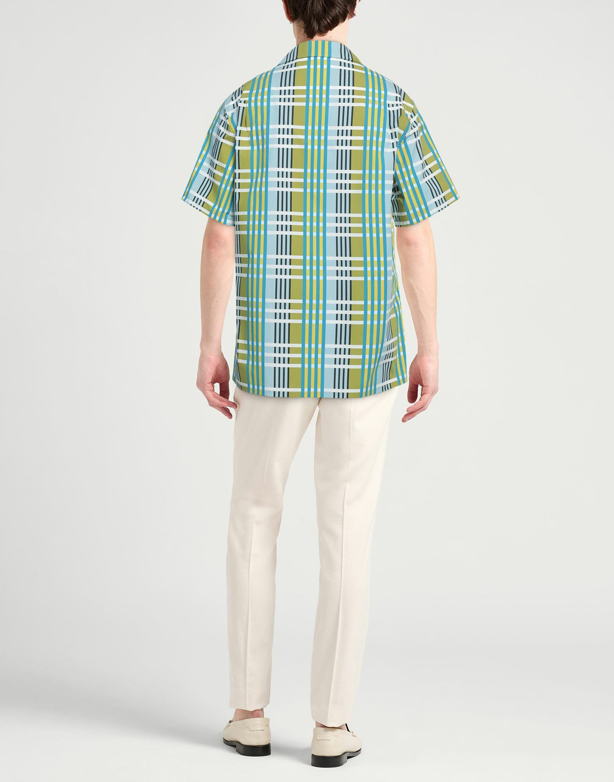 Lanvin Mens Shirt Sky in Blue