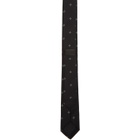 Neil Barrett Black Military Cross Tie