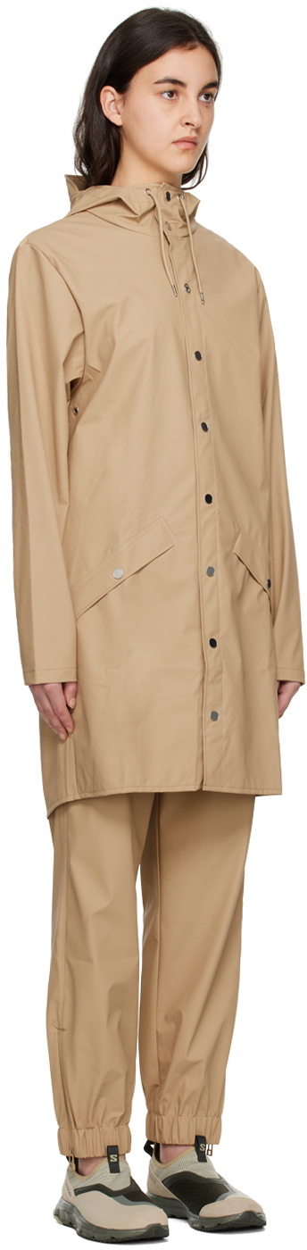 RAINS Beige Long Coat