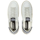 Golden Goose Men's Stardan Leather Sneakers in White/Ice/Black