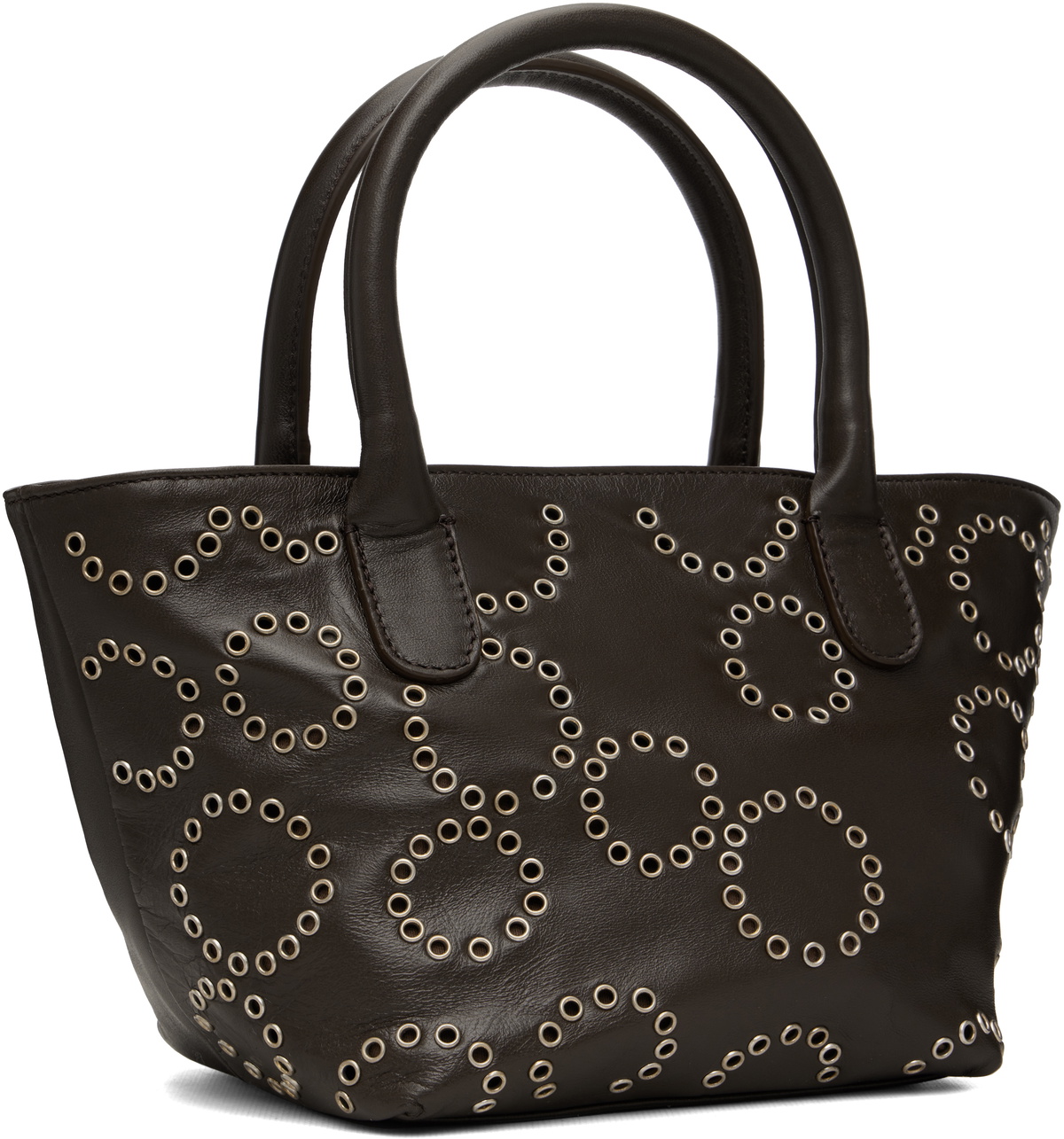 Gimaguas Brown Mini Capazo Bag