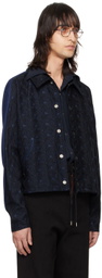 KOZABURO Navy Coach Jacket