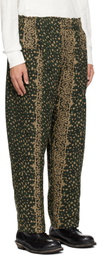 South2 West8 Green Army String Trousers