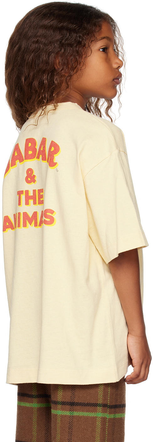 The Animals Observatory Kids Yellow Rooster T-Shirt