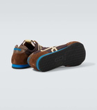 Loewe Ballet Runner 2.0 suede-trimmed sneakers