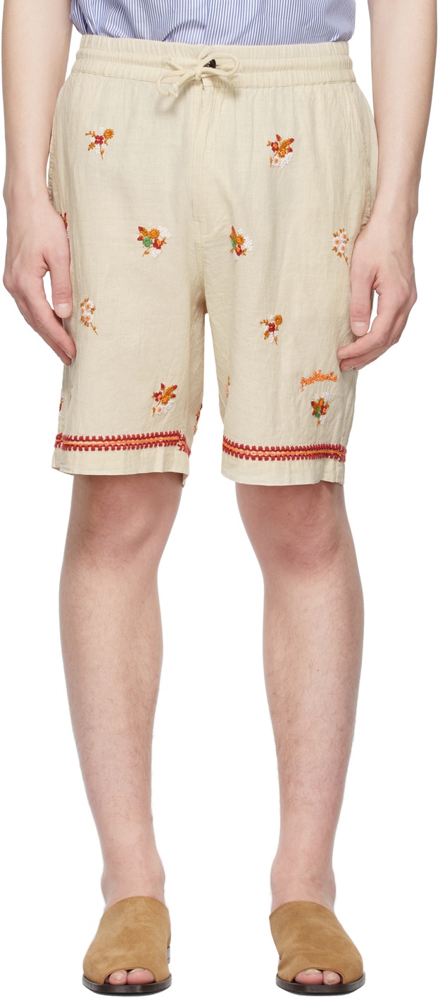 Photo: PRESIDENT's Off-White Embroidered Shorts