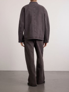Amomento - Garment-Dyed Denim Jacket - Brown