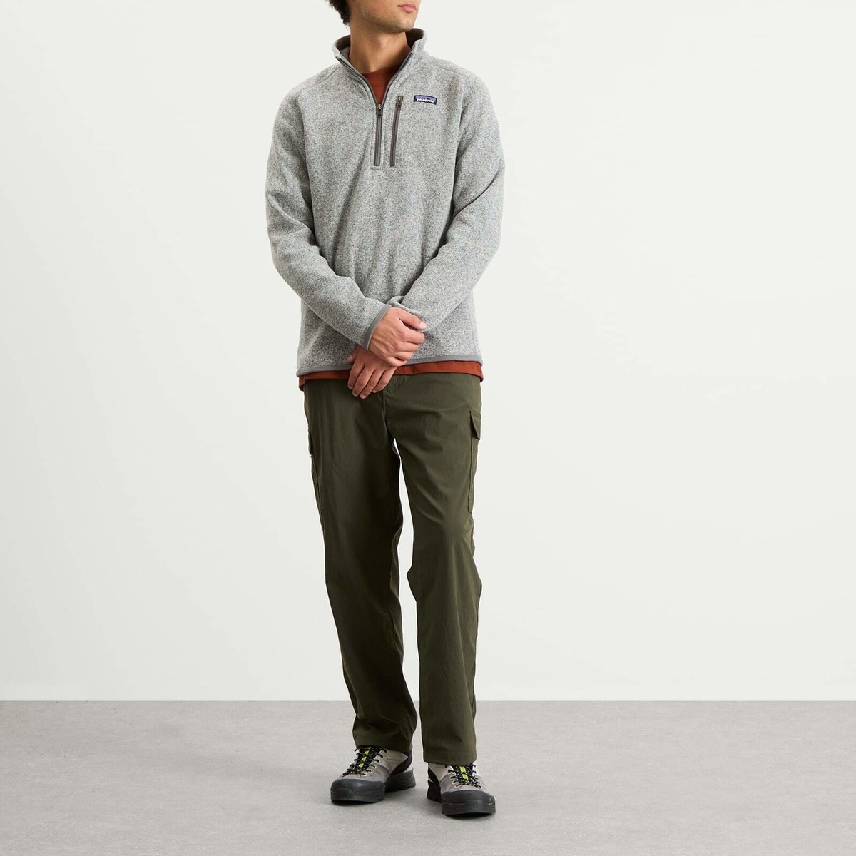 Patagonia Men's Outdoor Everyday Trousers in Pine Needle Green
