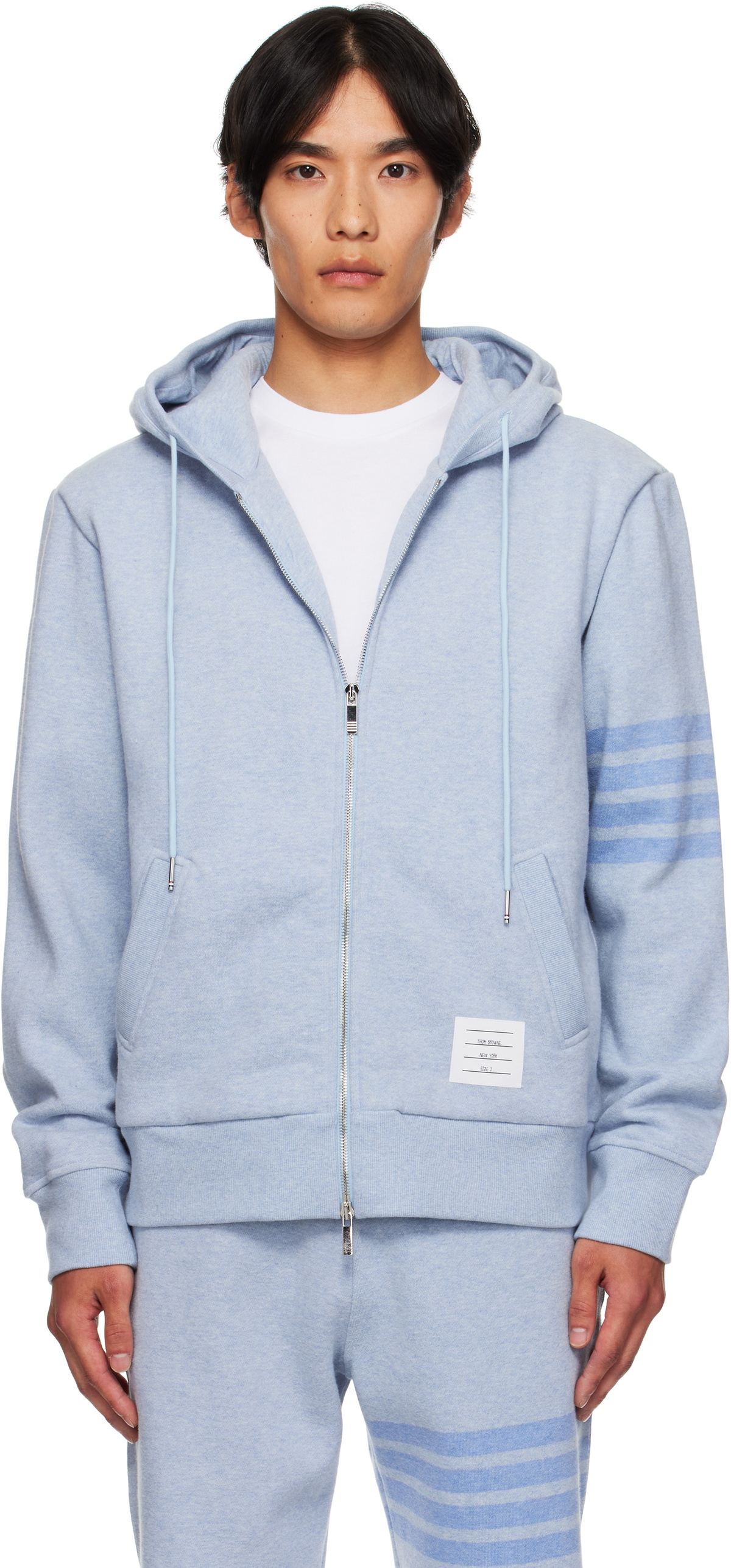Thom Browne Navy Lunar New Year Hoodie Thom Browne