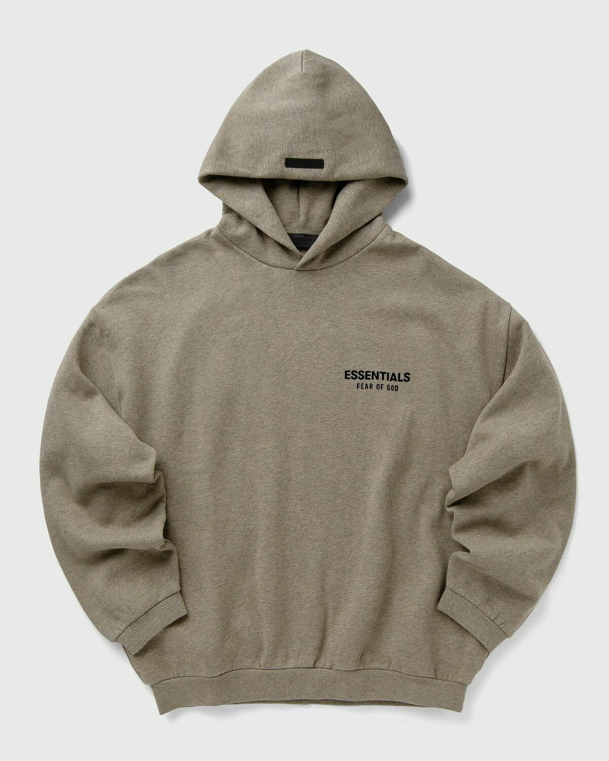 Fear of God Essentials FLEECE HOODIE Grey Mens Hoody Fear Of