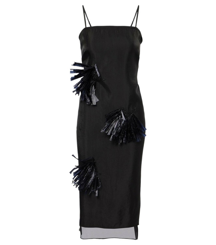 Photo: Jacques Wei Embroidered maxi dress