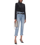 Rta - Freddie metallic velour top