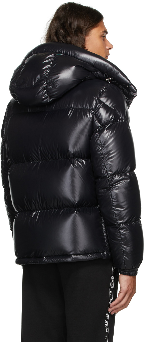 Moncler Black Down Montbeliard Jacket