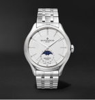 Baume & Mercier - Clifton Baumatic Automatic Moon-Phase 42mm Stainless Steel Watch, Ref. No. M0A10552 - White