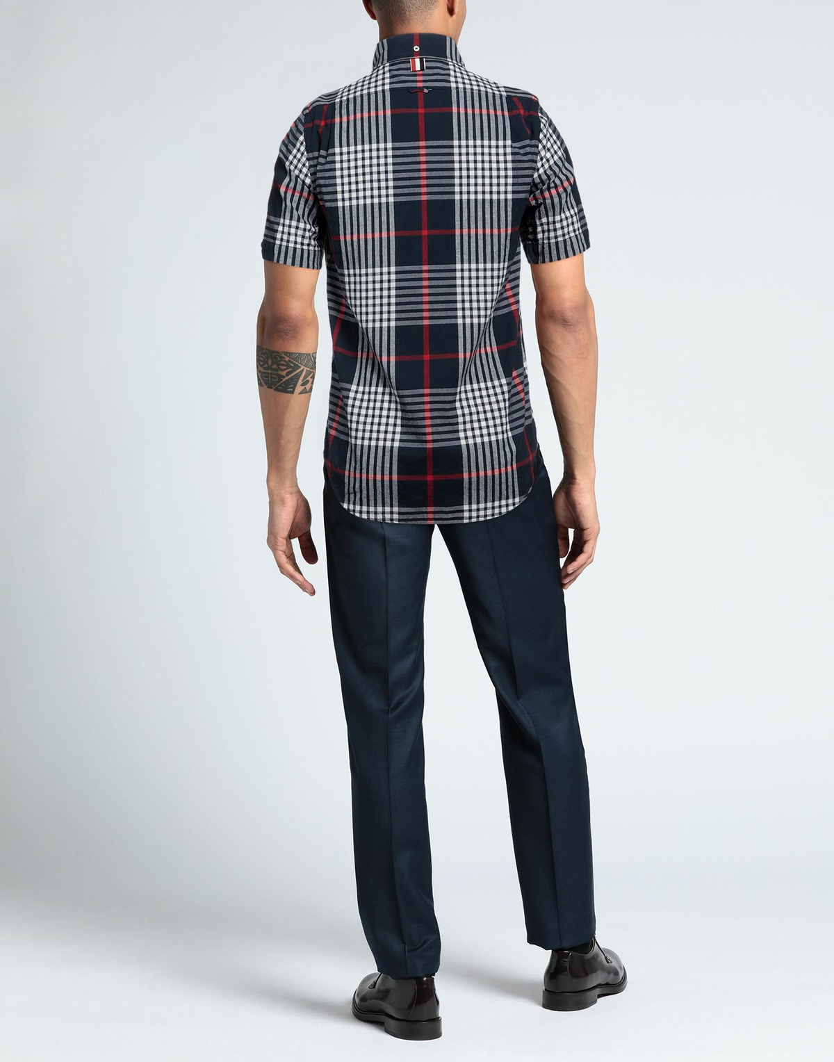 Thom Browne Mens Shirt Midnight in Blue