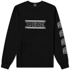 Heresy Men's Long Sleeve Puzzle Jug T-Shirt in Black