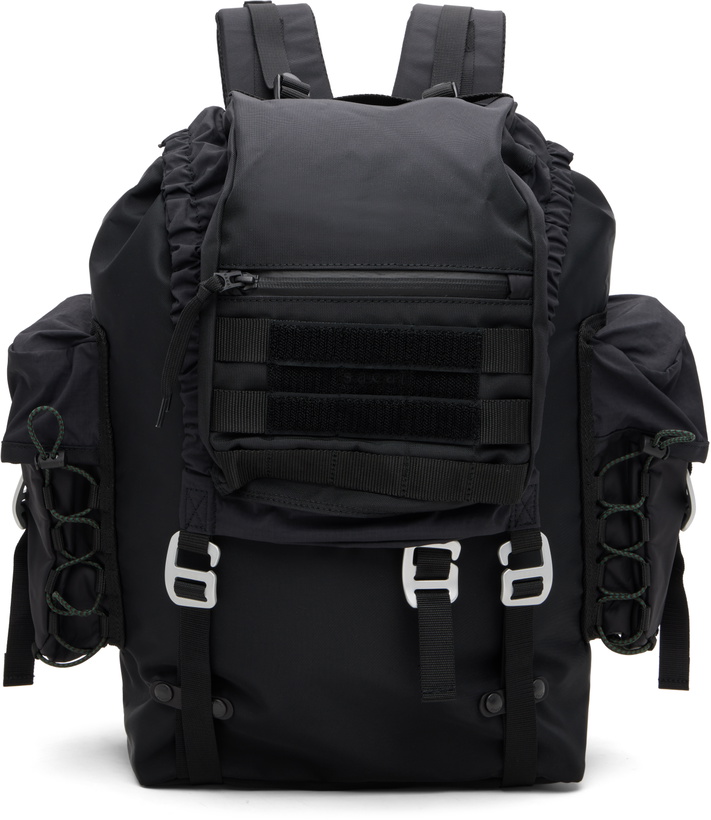 Photo: sacai Black Hike Tech Backpack
