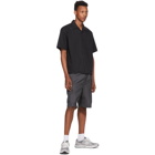 N.Hoolywood Black Bowling Shirt