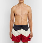 Moncler - Mid-Length Colour-Block Swim Shorts - Men - Multi