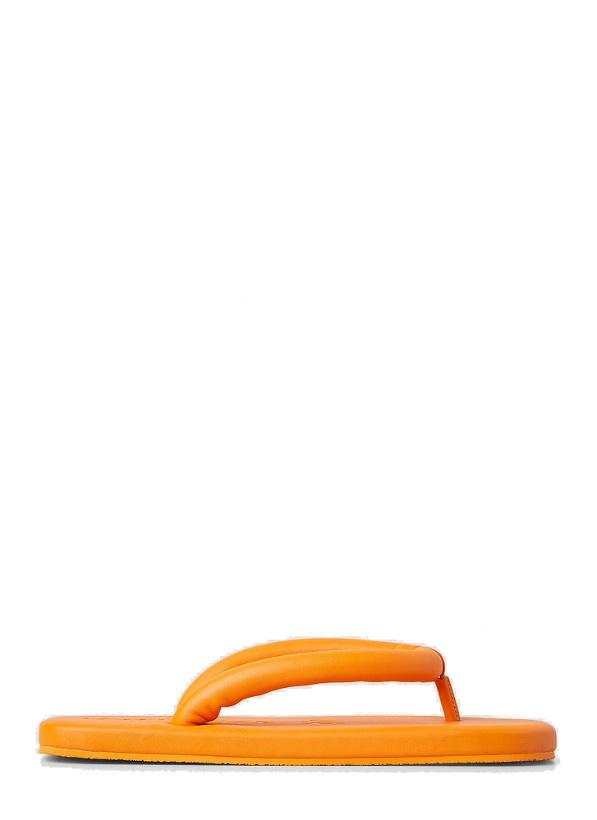 Photo: Hasta La Vista Flip Flops in Orange