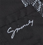 Givenchy - Camp-Collar Printed Cotton Shirt - Black