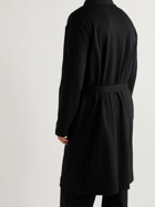 Calvin Klein Underwear - Logo-Print Cotton-Blend Jersey Robe - Black