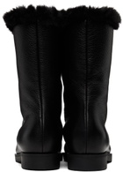 Totême Black 'The Off-Duty' Boots
