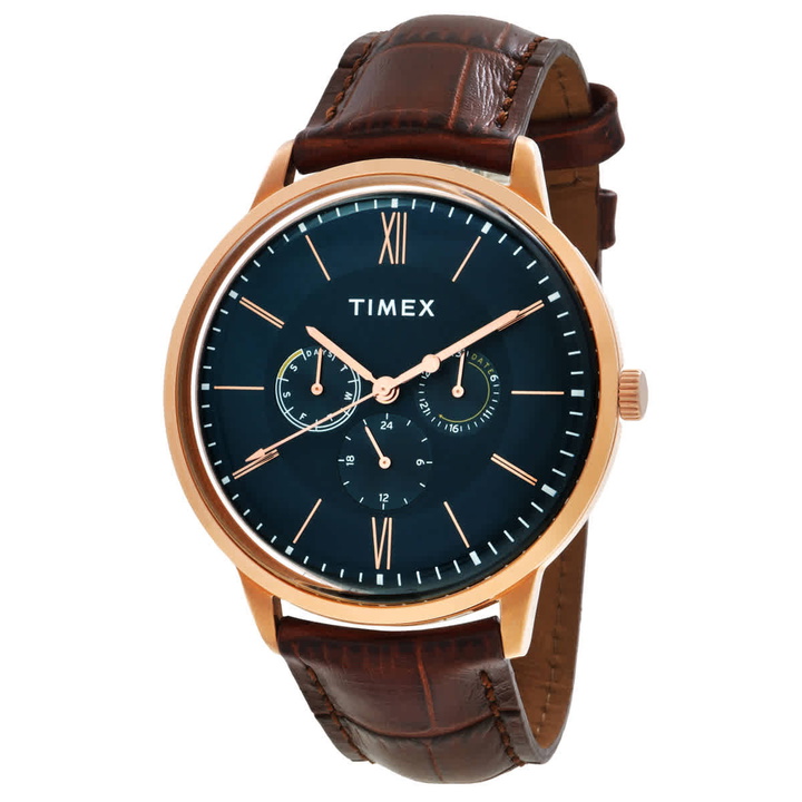 Photo: Timex Mk1 Quartz Blue Dial Mens Watch TW2T24100
