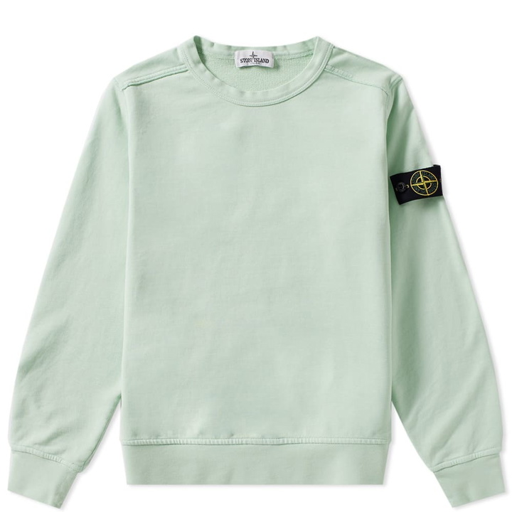 Photo: Stone Island Junior Crew Sweat Mint