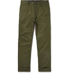 Engineered Garments - Andover Tapered Cotton-Twill Trousers - Men - Green