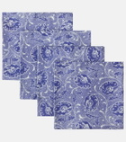 Cabana Toscana set of 4 linen napkins