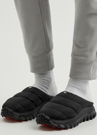 Moncler 6 Moncler 1017 Alyx 9SM Trailgrip Après Nylon Mules Black