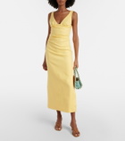 SIR Linen midi dress