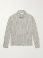 Studio Nicholson - Checked Cotton-Blend Shirt - Gray