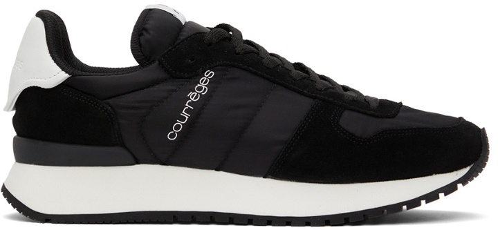 Photo: Courrèges Black Casual Sneakers