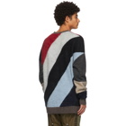 Children of the Discordance Mulicolor Wool Patchwork Sweater