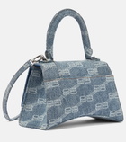 Balenciaga - Hourglass denim crossbody bag