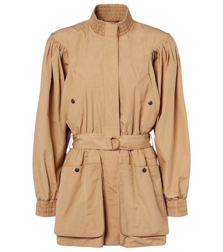 Photo: Chloé Cotton poplin trench coat